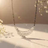 Silver Leaf Mangalsutra