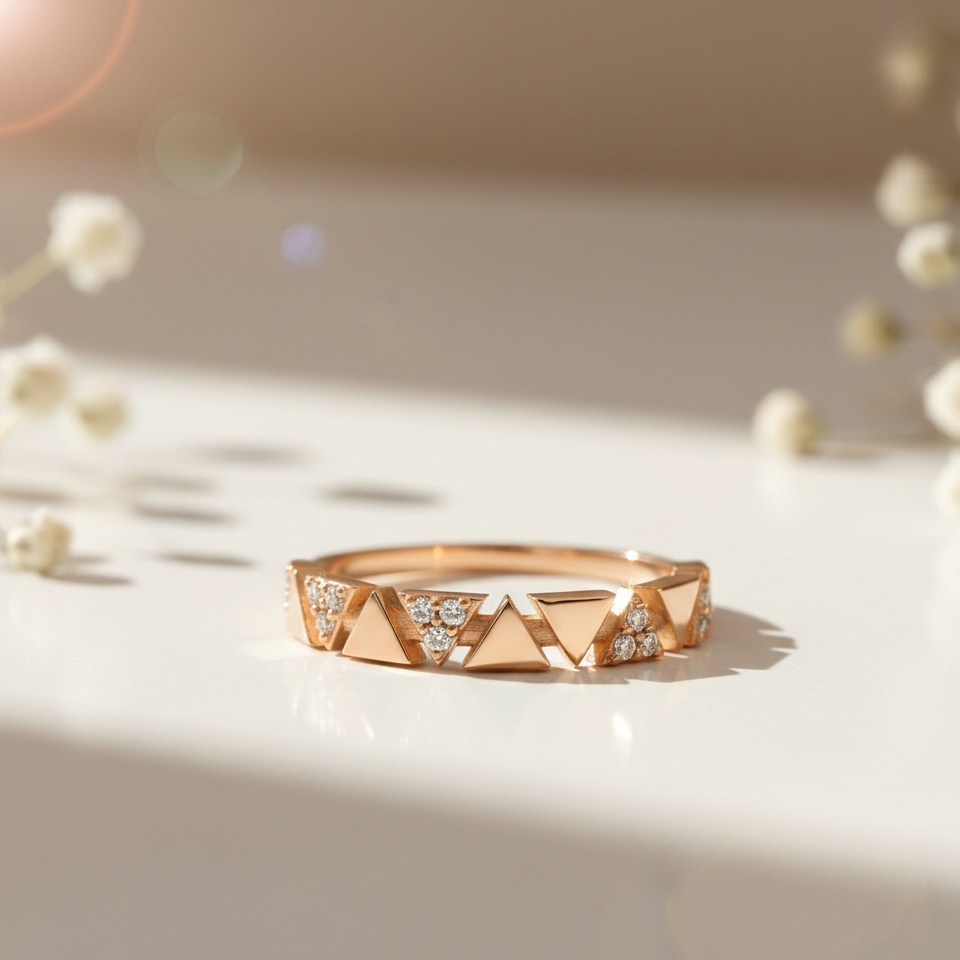 Eshana Silver Ring for Women