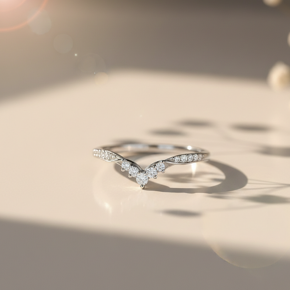 Ojasvi Silver Ring for Women