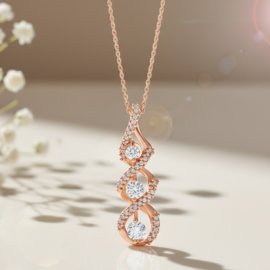 Ime RoseGold  Pendant