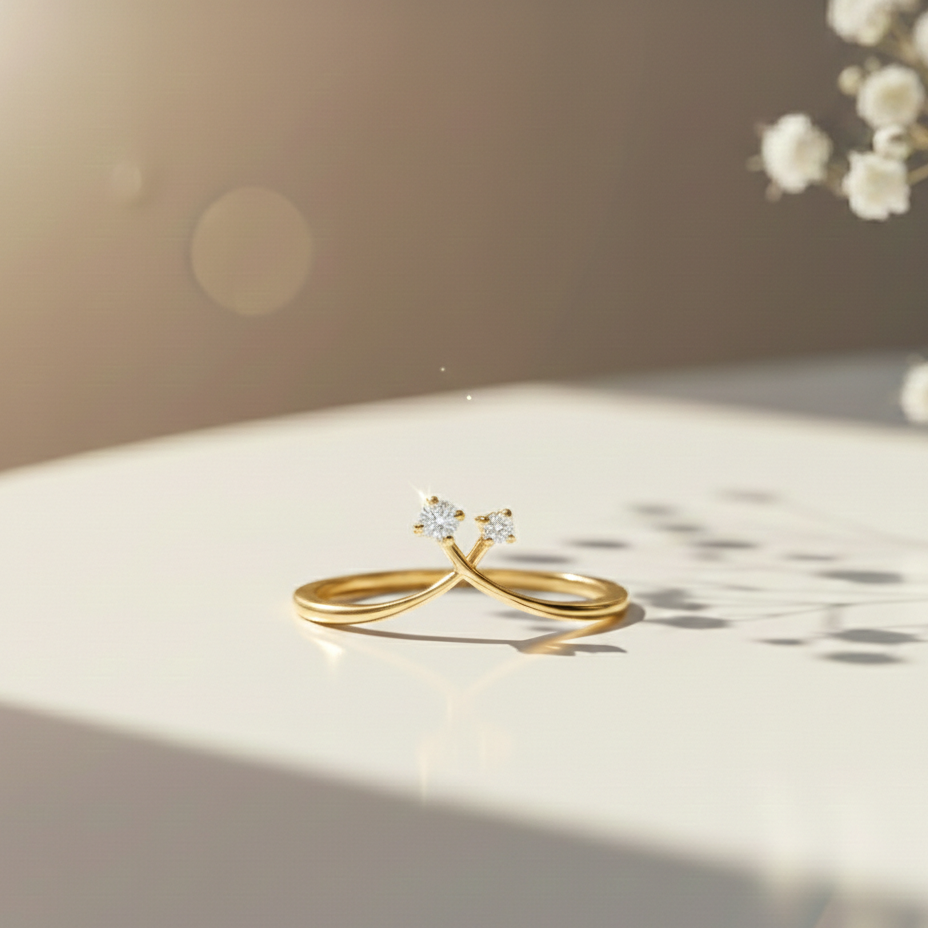 Manvi Silver Ring for Women