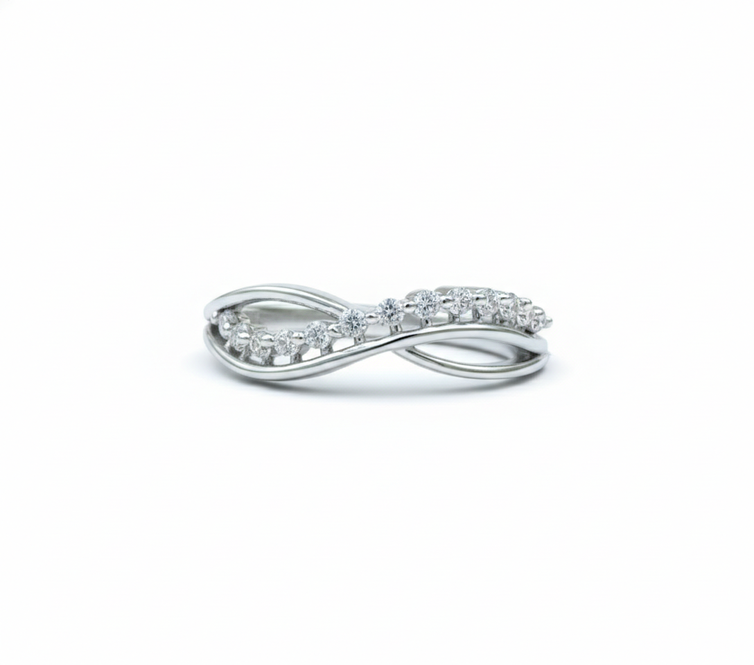 Trisha Silver Ring for Women