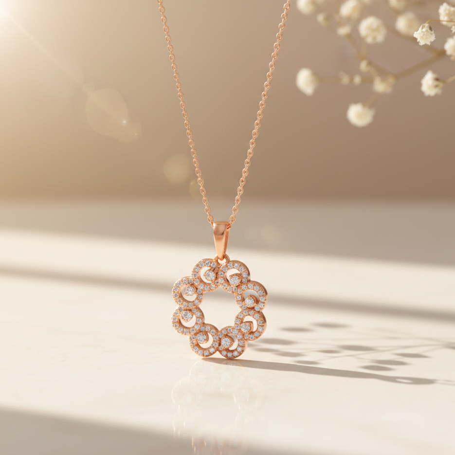 Sara Rosegold Pendant