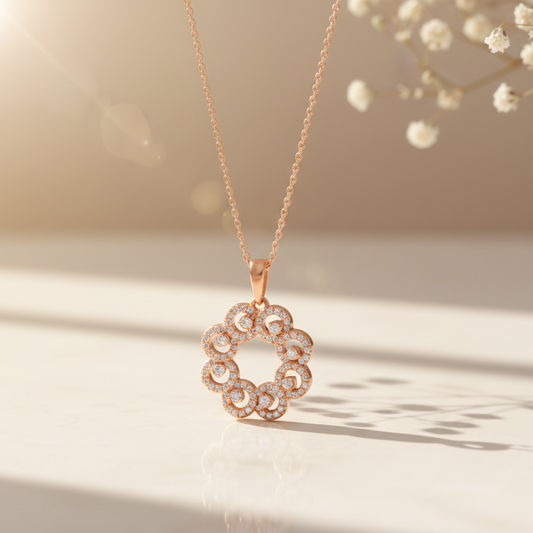 Sara Rosegold Pendant