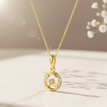 Load image into Gallery viewer, Pendant with Mini Halo Spin