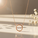 Princess Rose gold Necklace