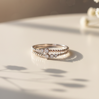 Asmi Silver Ring for Women