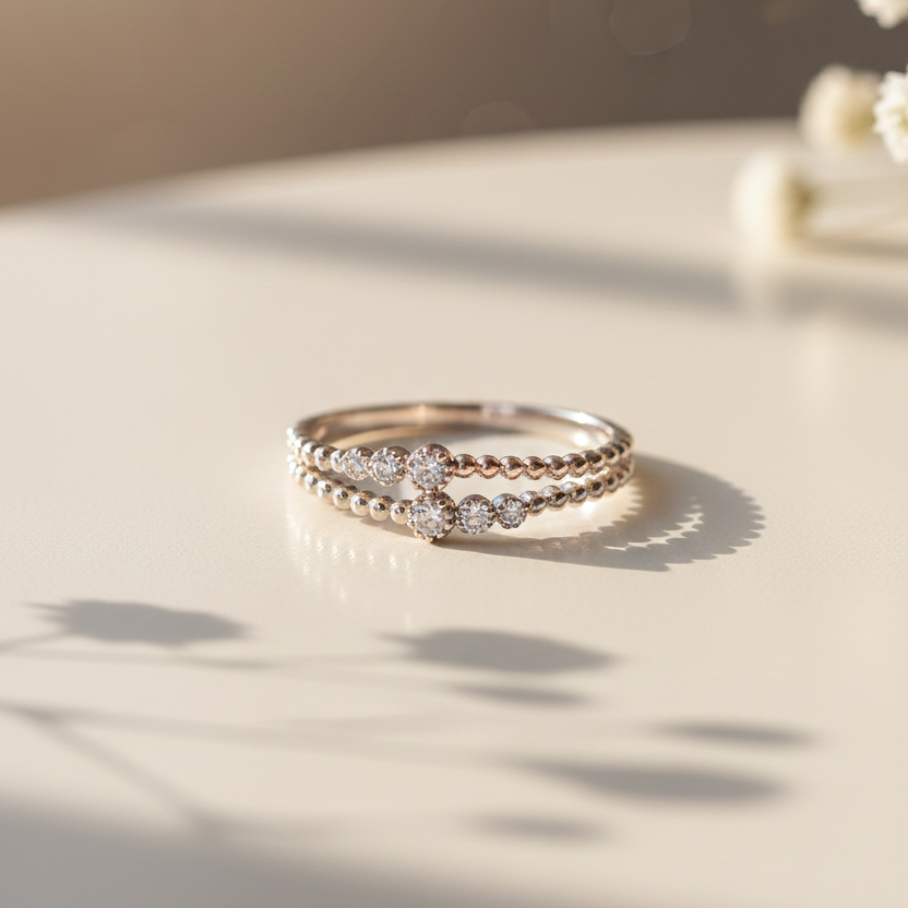 Asmi Silver Ring for Women