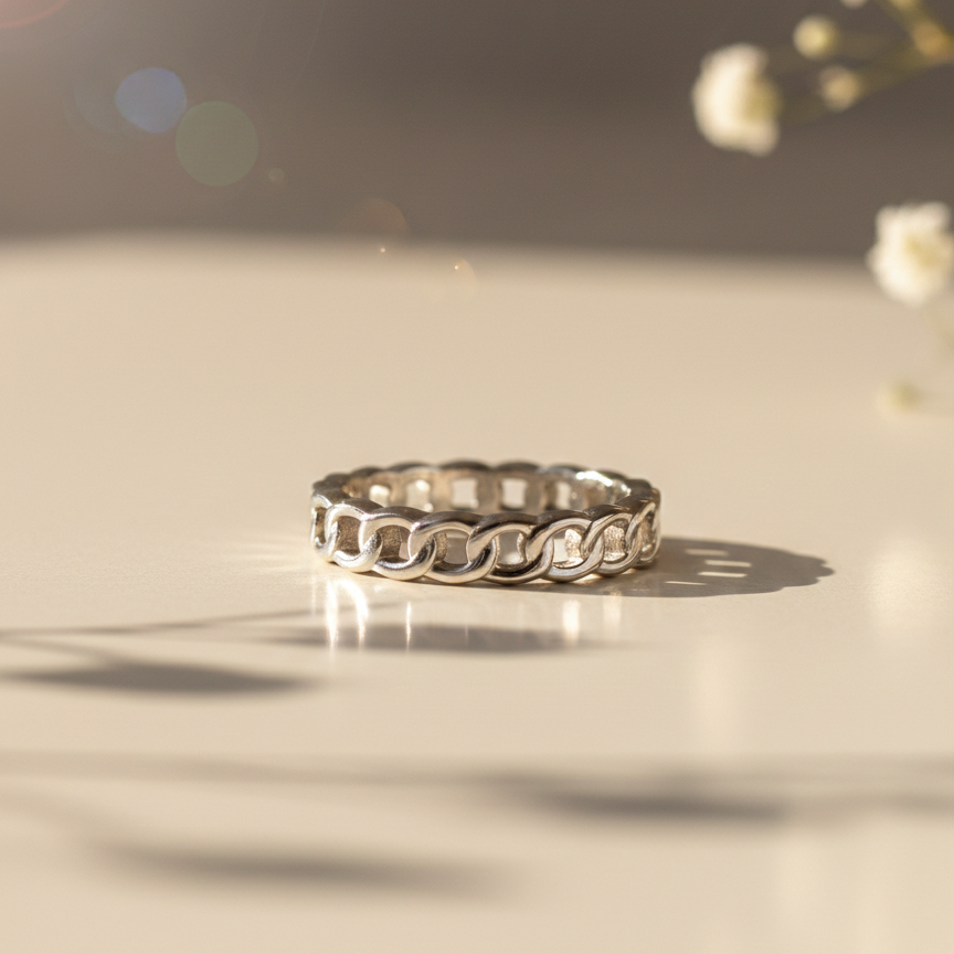 Arna Silver Ring for Women