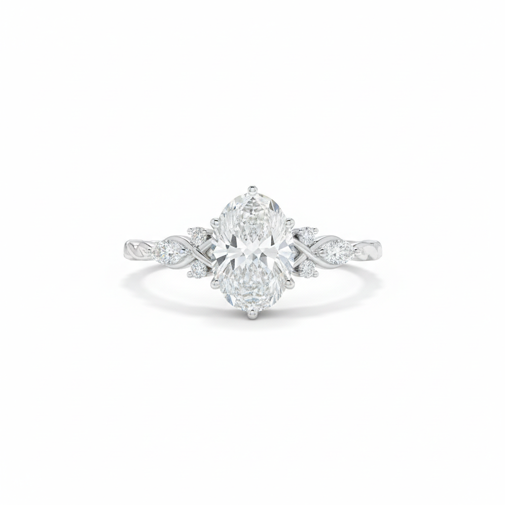 Lavanya Silver Ring for Women