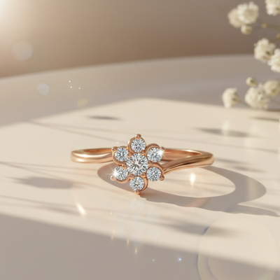 Nakshatra Silver Ring for Women