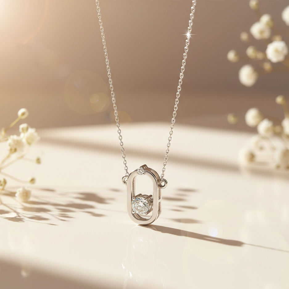 Sora white pendant