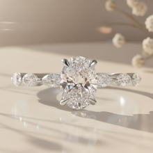 Load image into Gallery viewer, Hridya Silver Ring for Women