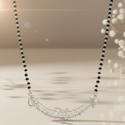 Silver Satyam Shivam Sundaram Mangalsutra