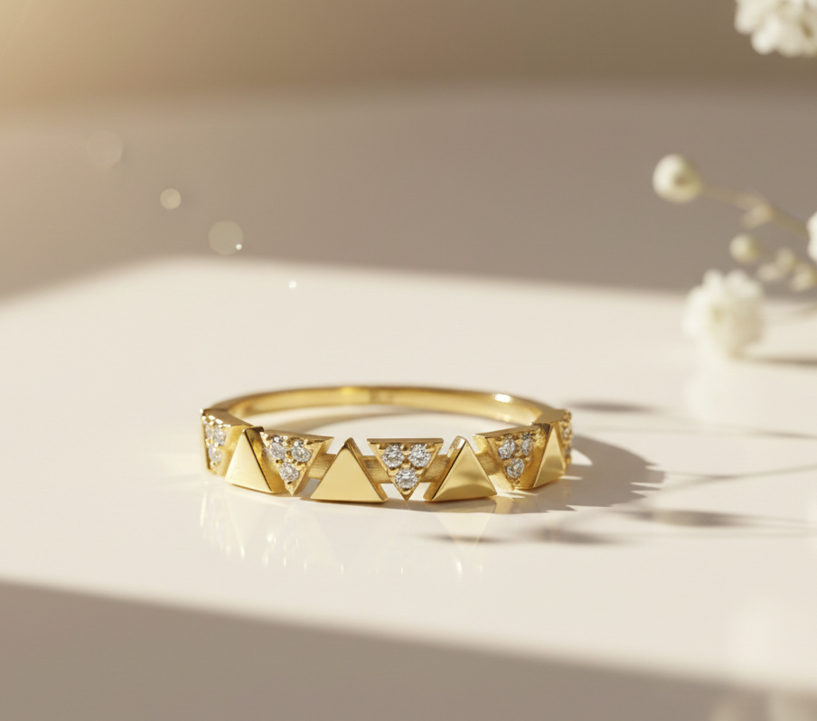 Eshana Silver Ring for Women