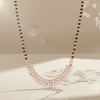 Rose Gold Traditional Mangalsutra