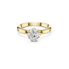 Ira Spark Solitaire 01 ct Moissanite Diamond Ring for her