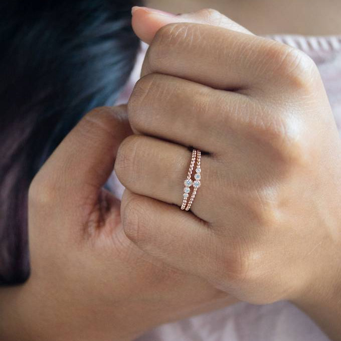 Asmi Silver Ring for Women