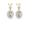 Nitya Silver Moissanite Dangler Earring for Her
