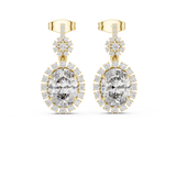 Nitya Silver Moissanite Dangler Earring for Her