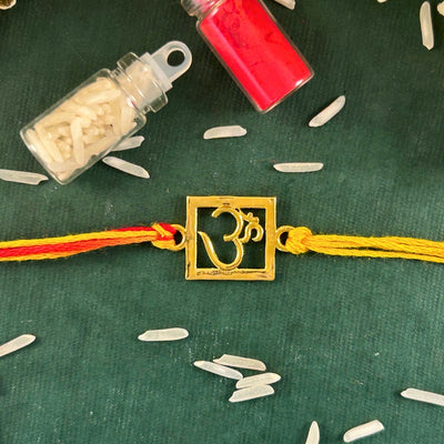 
OM Silver Rakhi