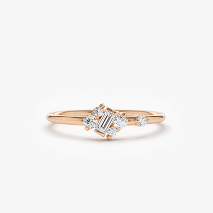 Kshama Silver Ring for Women