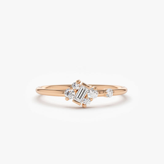 Kshama Silver Ring for Women