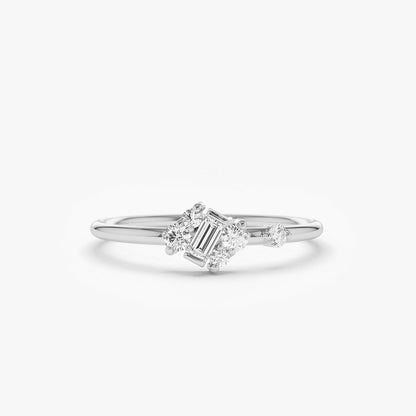 Kshama Silver Ring for Women