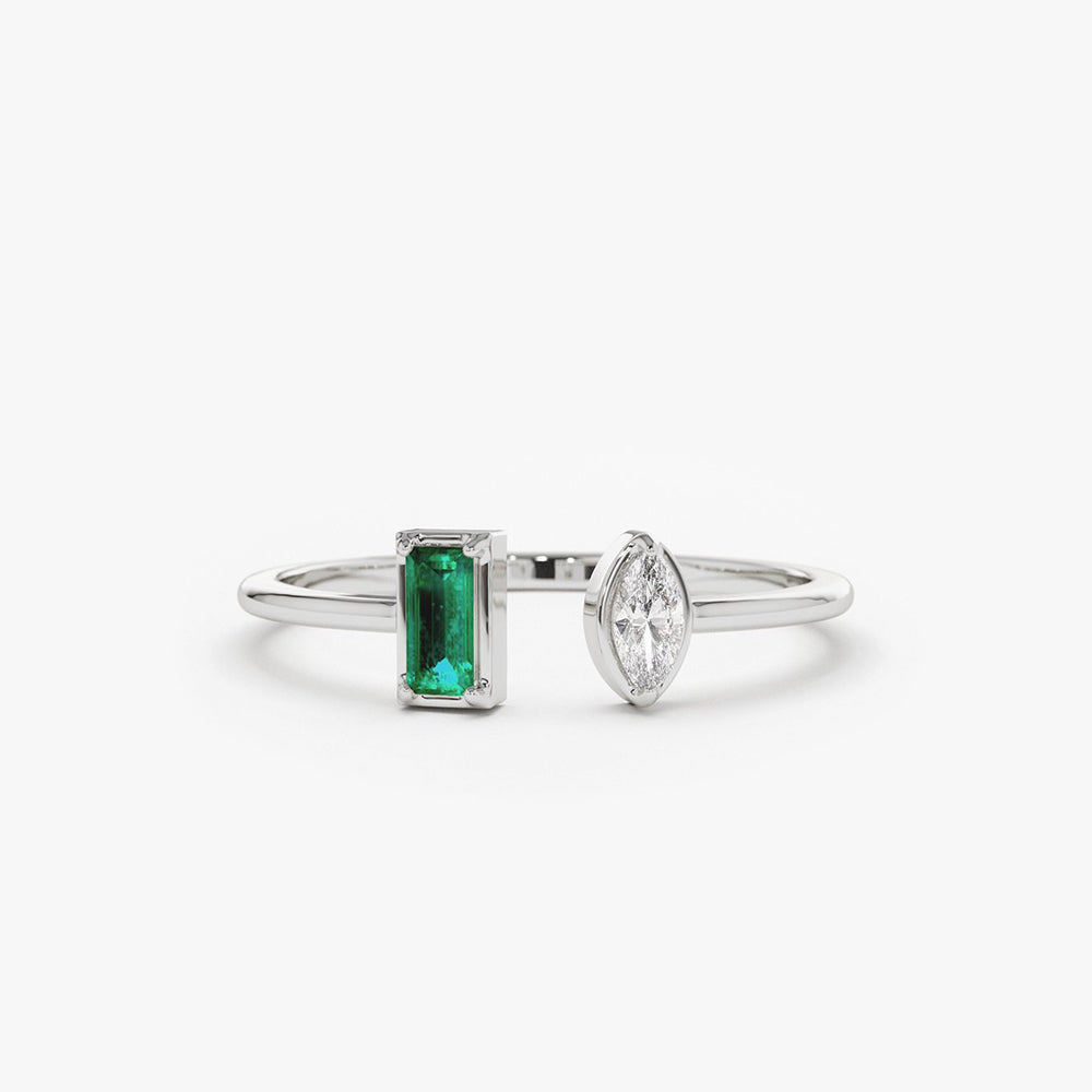 Ekata Silver Ring for Women
