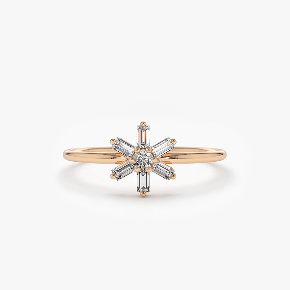 Vedika Silver Ring for Women