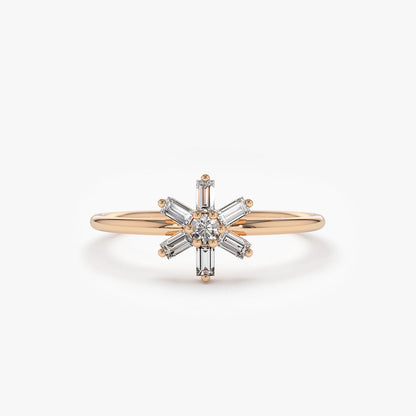 Vedika Silver Ring for Women