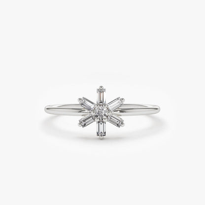 Vedika Silver Ring for Women