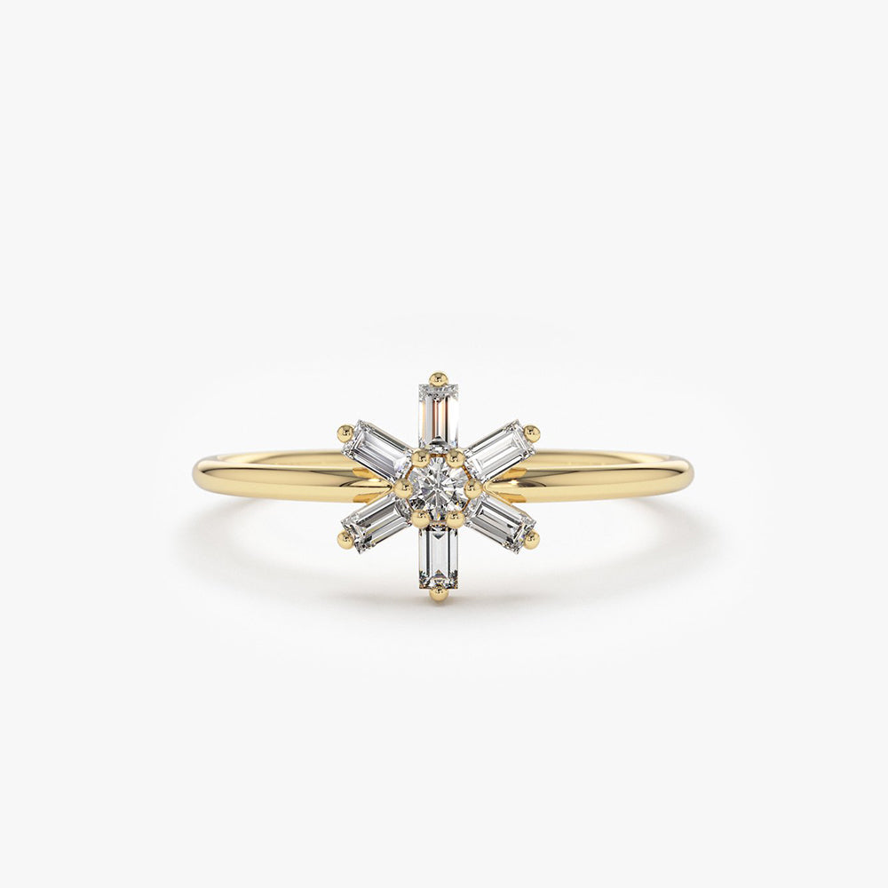 Vedika Silver Ring for Women