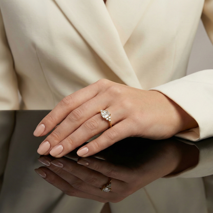 Shreya Silver Ring for Women