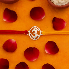 Load image into Gallery viewer, O- OM Silver Rakhi