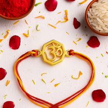Load image into Gallery viewer, OC- OM Silver Rakhi