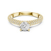 Saanvi Moissanite Diamond Ring for her