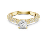 Saanvi Moissanite Diamond Ring for her