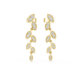 Sahana Silver Moissanite Earring for Her