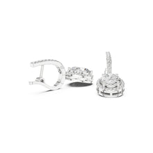 Load image into Gallery viewer, moissanite Diamond earring set on a white background