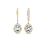 Shatarupa Silver Moissanite Dangler Earring for Her