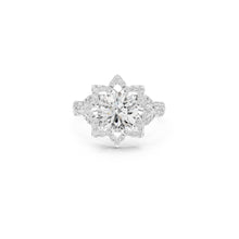 Load image into Gallery viewer, 1ct moissanite Diamond Ring on a white background