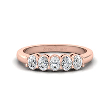 Load image into Gallery viewer, Oval Eternity Band