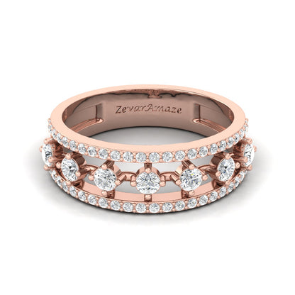 Zevar Amaze Rose Gold Ring for Her