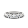 Oval Eternity Band