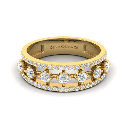 Zevar Amaze  Gold Ring for Women