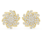 Tara Silver Moissanite Earring for Her