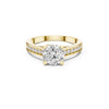 Veloura Solitaire Moissanite Diamond Ring for Her