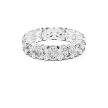 Load image into Gallery viewer, Moissanite Diamond ring with a white background