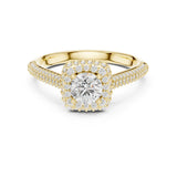Zara Moissanite Diamond Ring for her